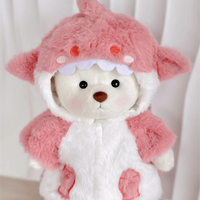 Pink Shark With White Bear