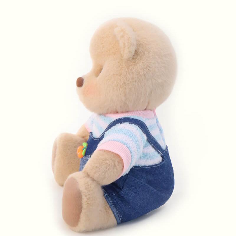 Denim Overalls Bear | Handmade Jointed Teddy Bear Gift