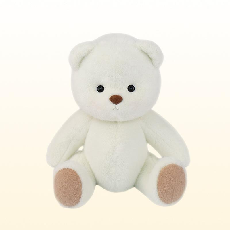 White Handmade Jointed Teddy Bear Gift