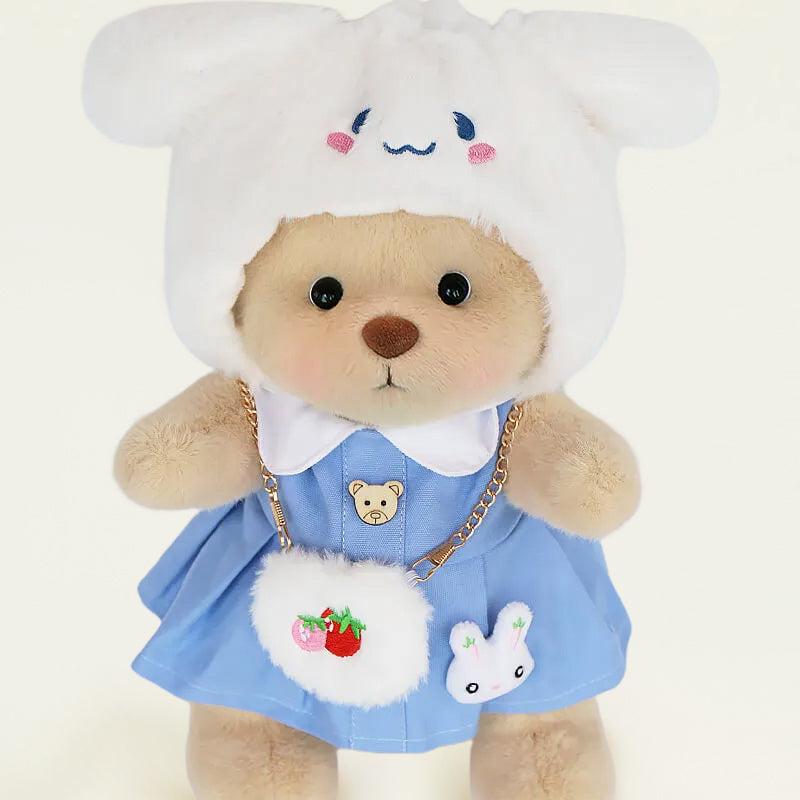 Cinnamoroll Blue Dress Bear | Handmade Jointed Teddy Bear Gift