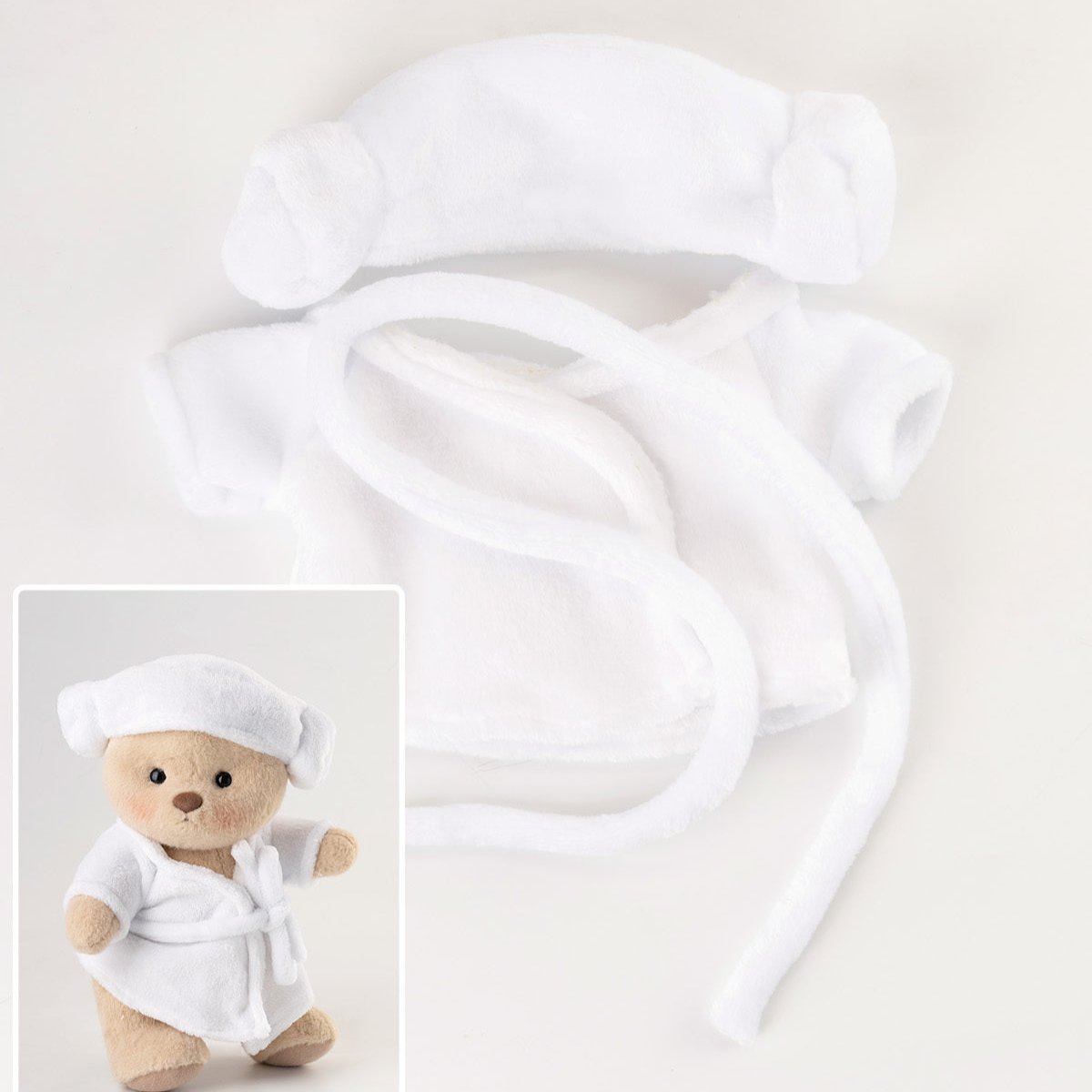 Bathrobe Bear | Handmade Jointed Teddy Bear Gift