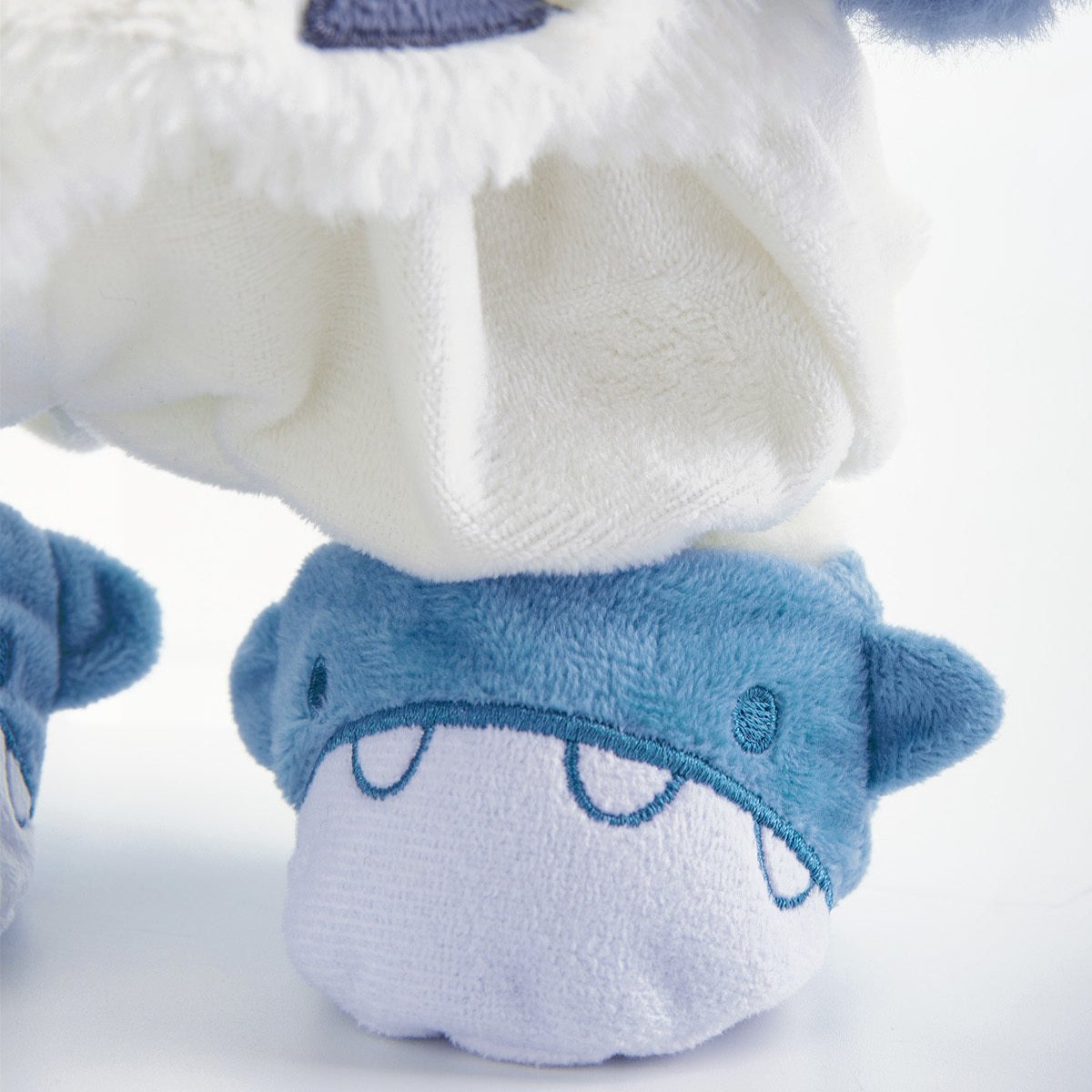 Fluffy Shark Bear | Handmade Jointed Teddy Bear Gift