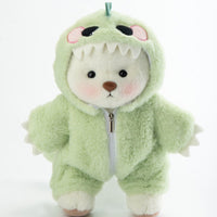 Green Dino With White Bear